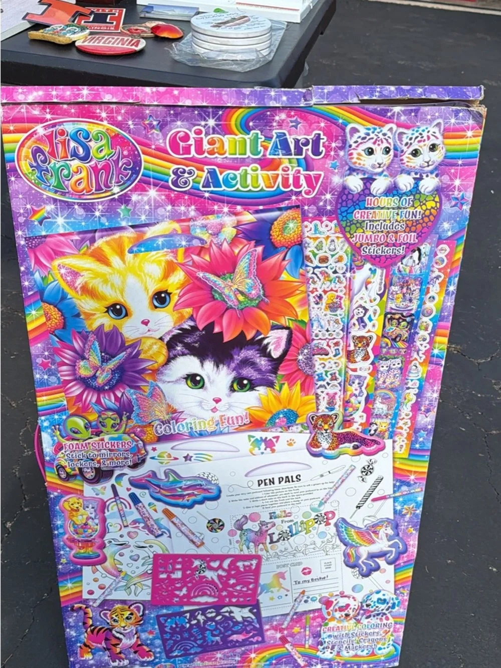 Lisa Frank bright lisa